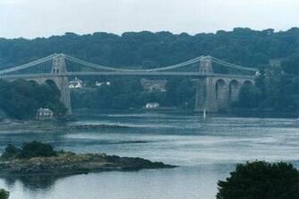 Beautiful Bridges Menai Bridge Wallpaper