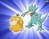 Wallpaper Psyduck Golduck Pok Mon