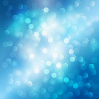 Bokeh Blue Vector Background