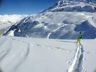 Deep Powder Skiing Wallpaper We Just Kept On Through