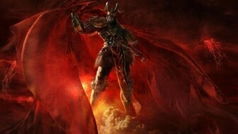 Demon From Hell Wallpaper