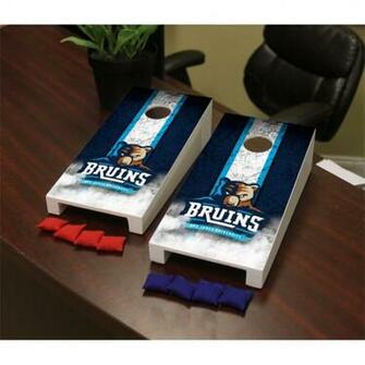 Bob Jones University Bruines Desktop Mini Cornhole Game Set
