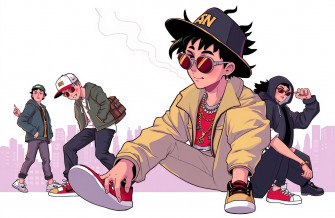 Rip Pop Smoke Anime Wallpaper