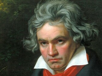 Paintings Music Beethoven Wallpaper