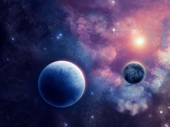 Striking Of A Mysterious Planet Wallpaper