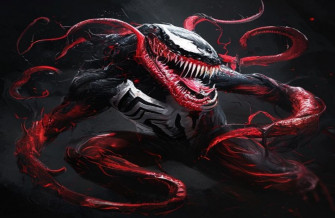 Red Venom Wallpaper