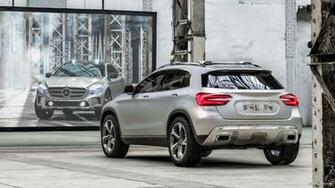Mercedes Benz Gla Concept Rear HD Wallpaper
