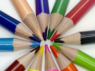 Colored Pencils Wallpaper