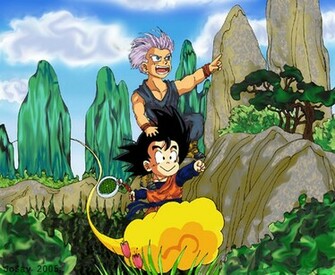 Goten Et Trunks Wallpaper