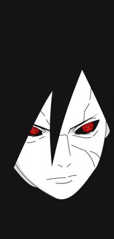 Edo Tensei Madara Uchiha Minimalist Background By