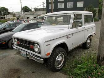 Ford Bronco Suv Truck Wallpaper Background
