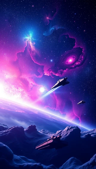 3d Space Phone Wallpaper