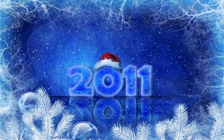 Wallpaper With Santa S Cap And Snow HD Hq Religious