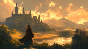 Hogwarts Castle Wizarding World Desktop Wallpaper