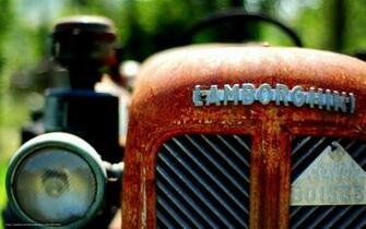 Wallpaper Tractor Rust Lamborghini Desktop