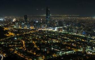 Wallpaper Night Chile Noche Santiago De