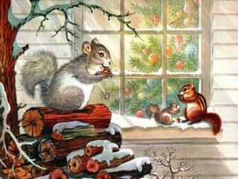 Vintage Christmas Wallpaper