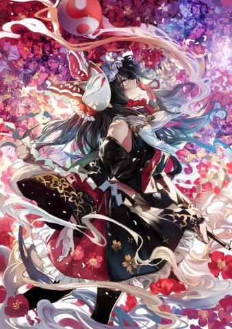 Immagine Anime Touhou Hakurei Reimu Ran Pixiv2957827 Single Long