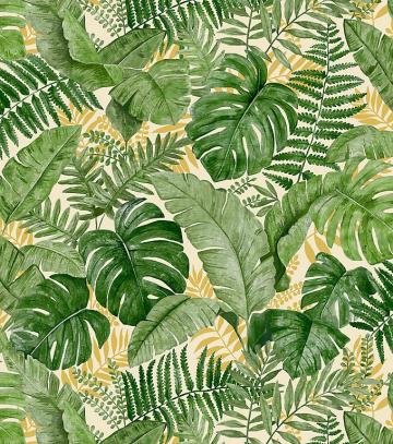 Jungle Canopy Green Wallpaper Diy At B Q