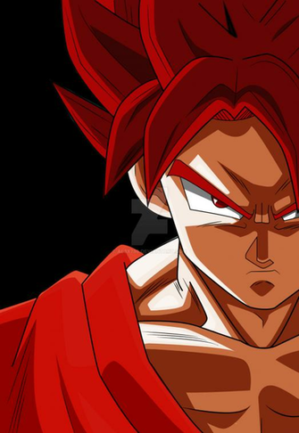 Goku New Form Red Ssj By Al3x796