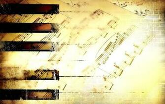 Art Wallpaper Digital Piano Keys Sheet Music