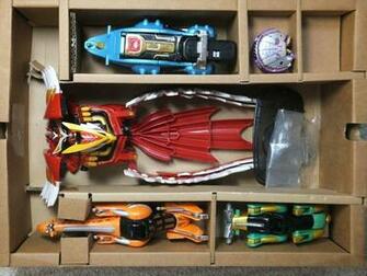 Power Rangers Wild Force Gaoranger Dx Gao Icarus Isis Megazord