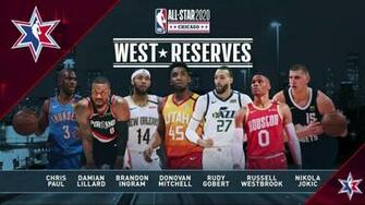 All Star West Reserves Nba