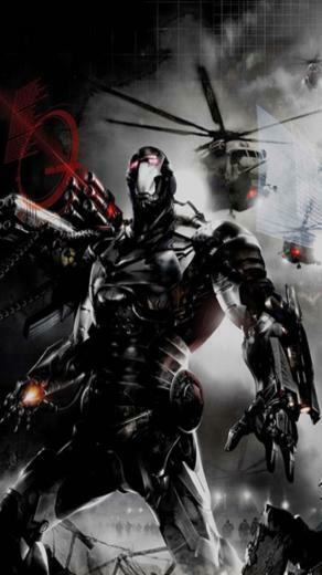 HD War Machine iPhone Wallpaper