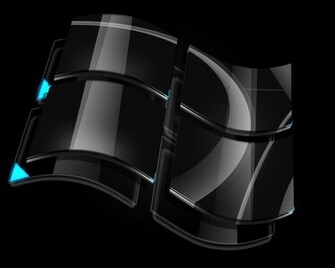 Glassy Black Windows Vista Wallpaper Geekpedia