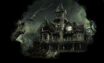 The Haunted Mansion Dark Ghost Scary