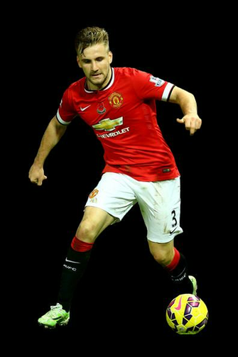 Luke Shaw Manchester United By Hamidbeckham On