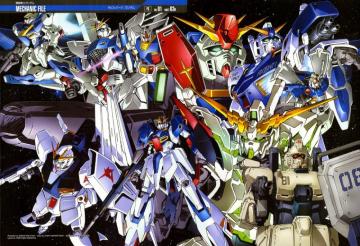 Gundam Perfect File Mechanic Files Wallpaper Poster