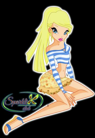 Winx Club Sparklix Serena Casual By