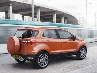 Ford Ecosport Mini Suv Red Auto Car Addict