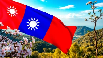 Taiwan Flag Wallpaper