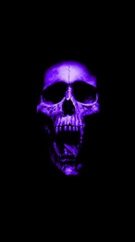 Aesthetic Black And Purple Wallpaper HD