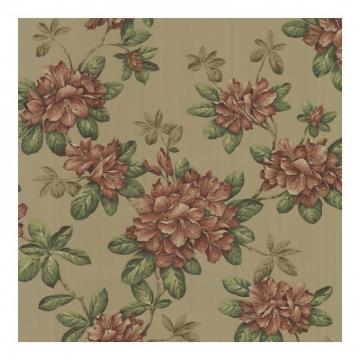 Shop Bree Burnt Sienna Lily Trail Wallpaper 324in X 27in 25in