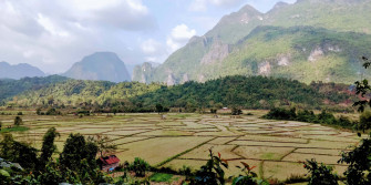 Beautiful Landscape In Vientiane Wallpaper