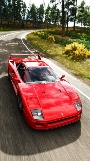 iPhone Ferrari Car HD Wallpaper