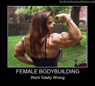 Female Bodybuilding Best Demotivational Posters