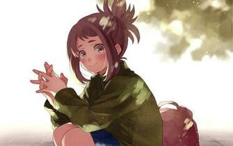 Cute Anime Girl Ochako Uraraka Boku No Hero Academia Wallpaper