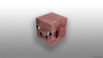 Minecraft Dirt Block Desktop Wallpaper Pig