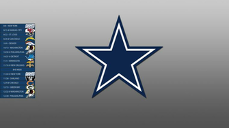 Dallas Cowboys Schedule Wallpaper By Sevenwithat