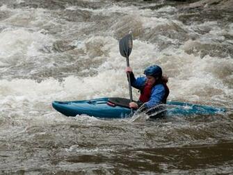 Wallpaper Whitewater Canoe