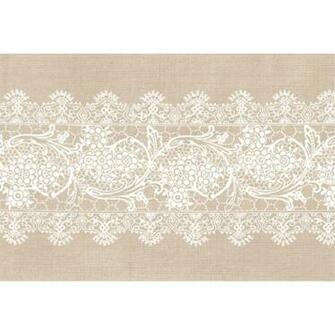 Burlap And Lace Background Lac