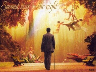 Bench Neverland Wallpaper