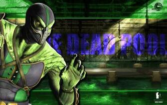 Games Wallpaper Mk Reptile Deadpool