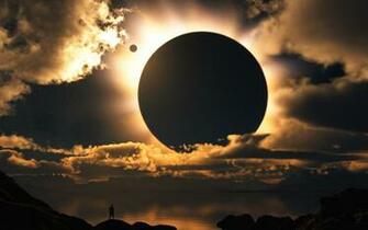 Moon Shadow Wallpaper
