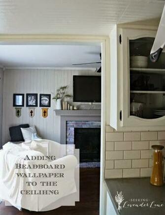 Beadboard Wallpaper
