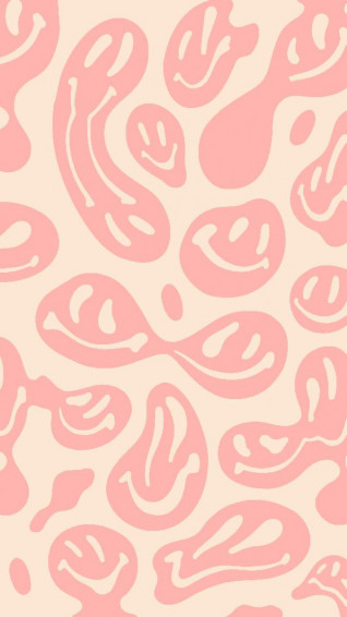 Pink Smiley Face Wallpaper In